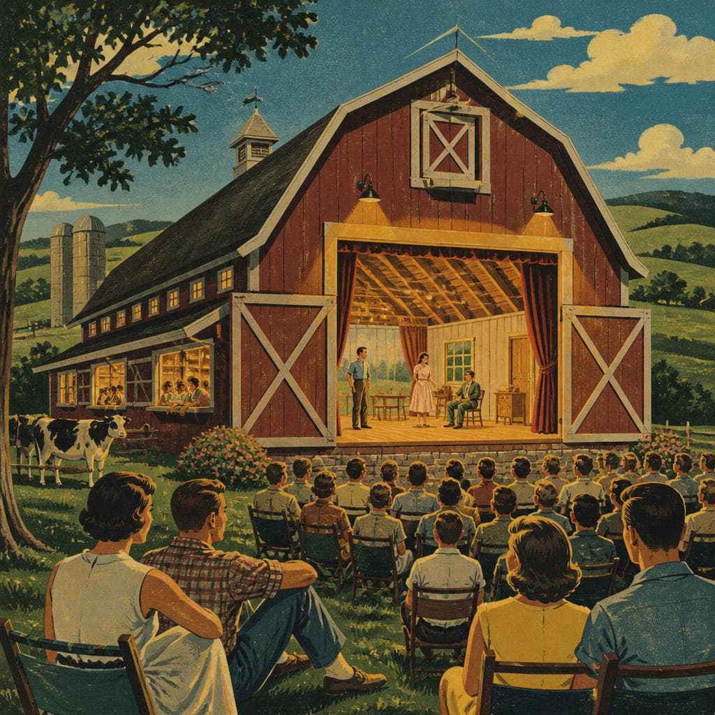 Cover art for Where the Barn Learned to Sing