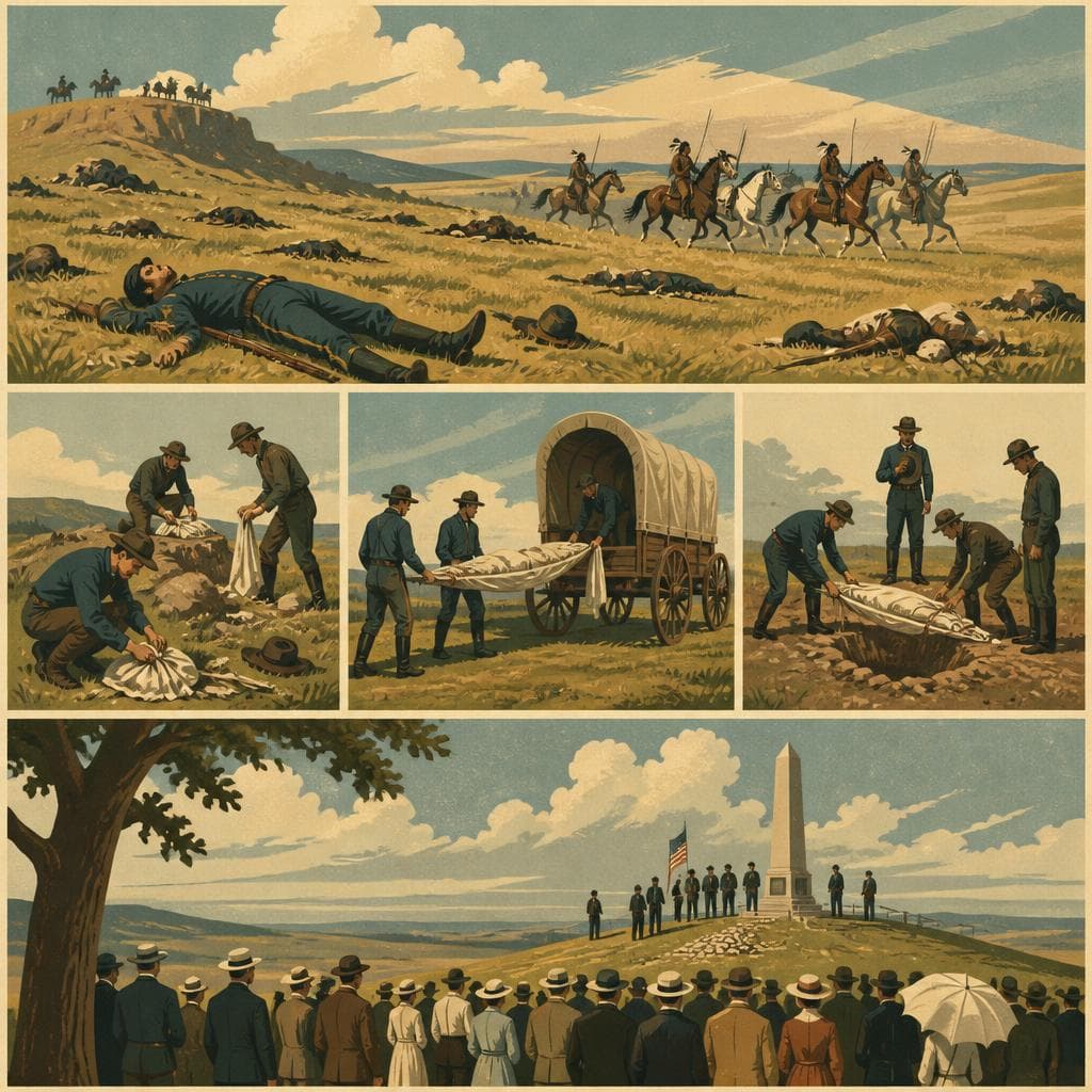 Cover art for From Hasty Graves to a Hill of Memory