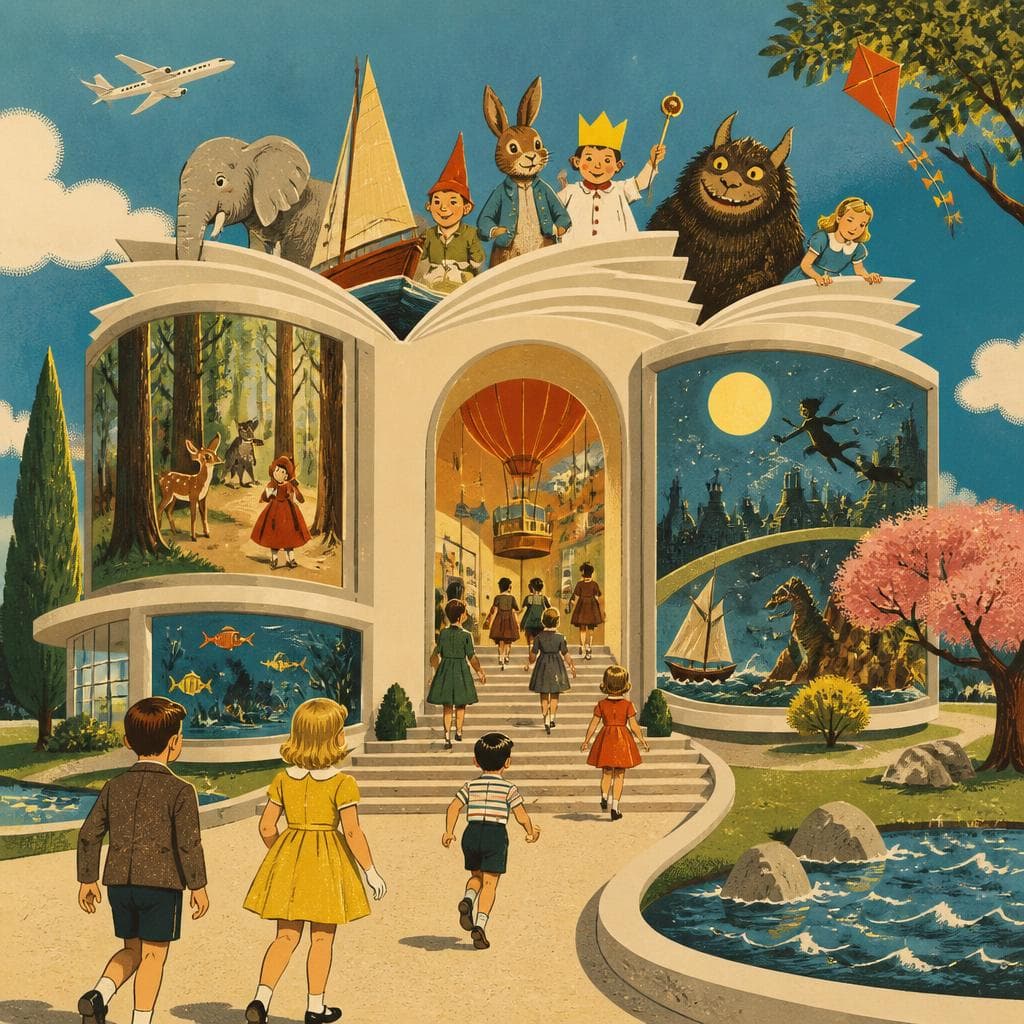 Cover art for Where Children’s Book Art Comes Off the Page