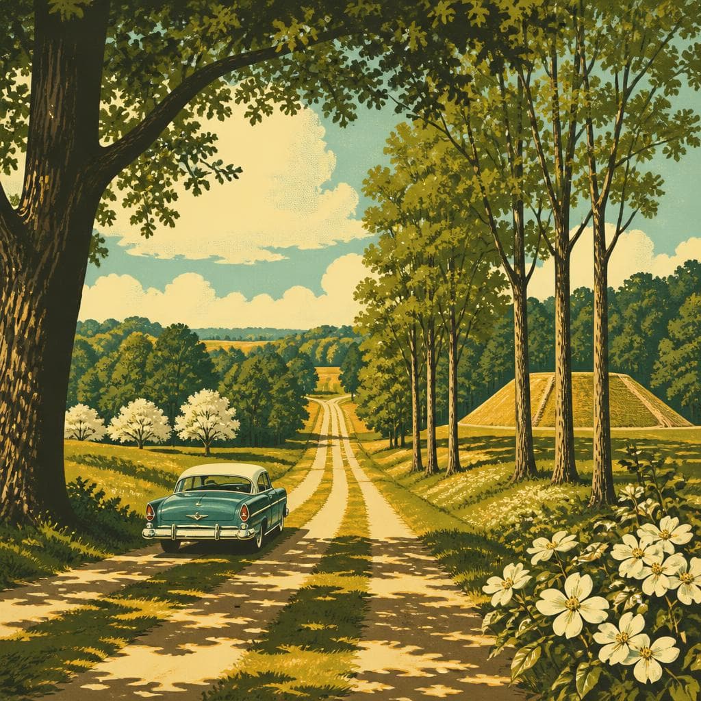 Cover art for The Road Home on the Natchez Trace
