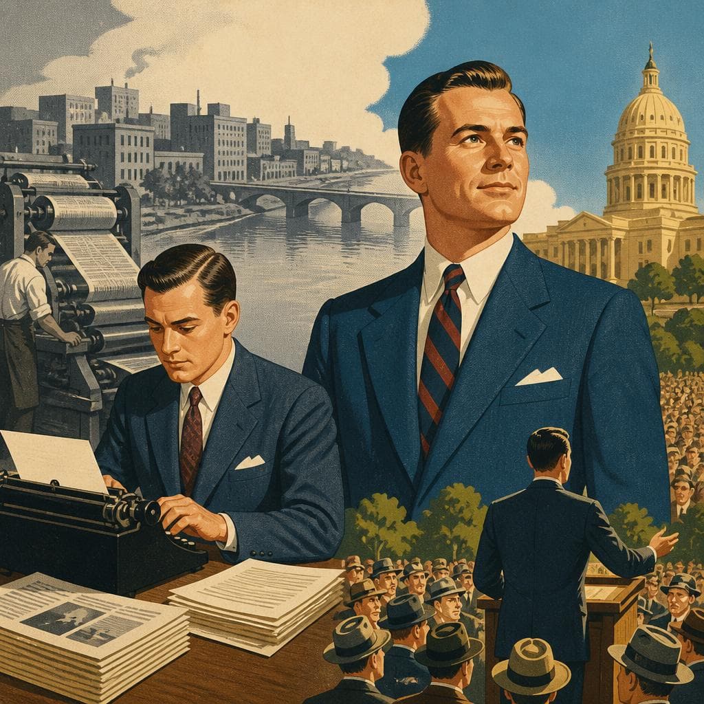 Cover art for Where the Journal Made a Politician