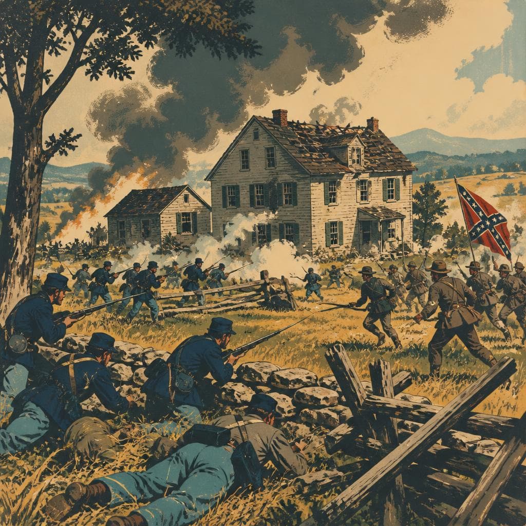 Cover art for Where Franklin’s Battle Broke a Family Home