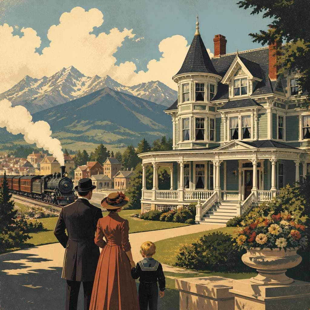 Cover art for A Mansion That Told Kalispell It Had Arrived