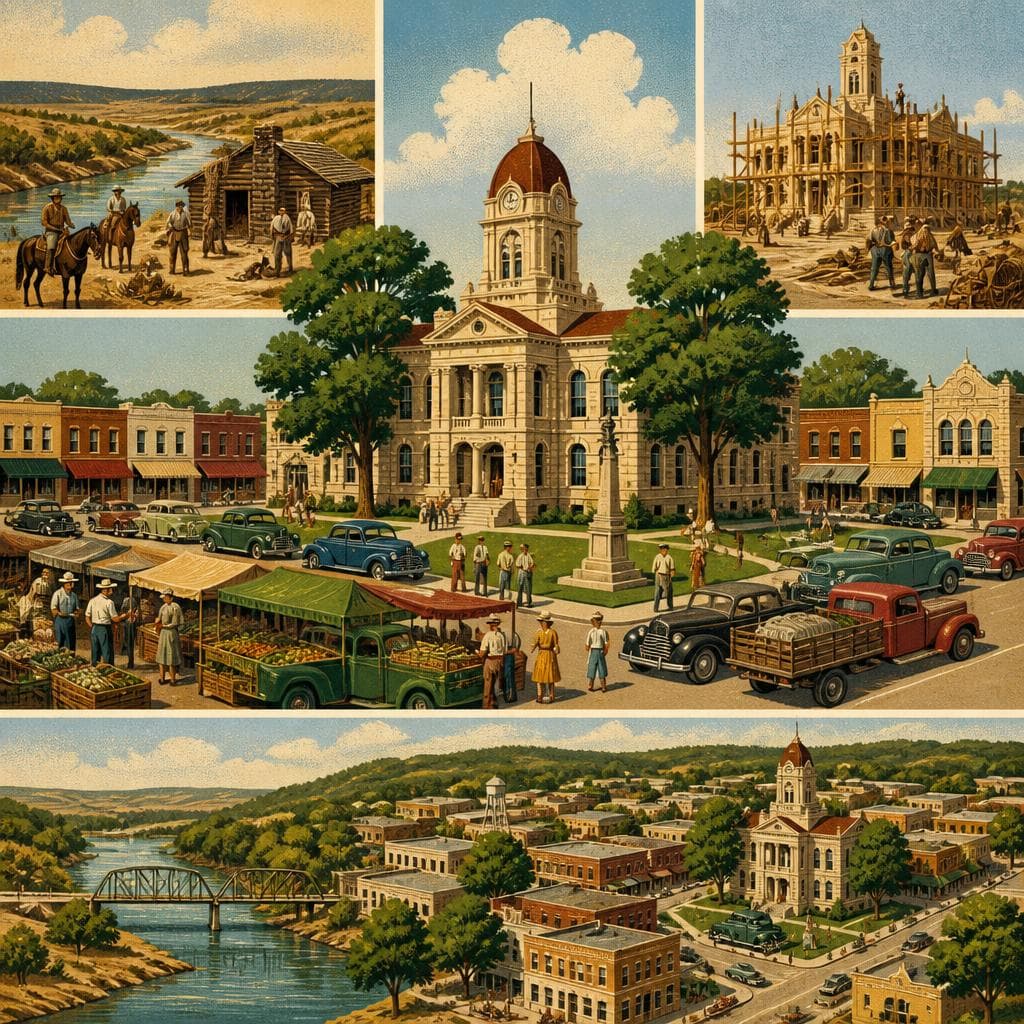 Cover art for How a Courthouse Square Made San Saba