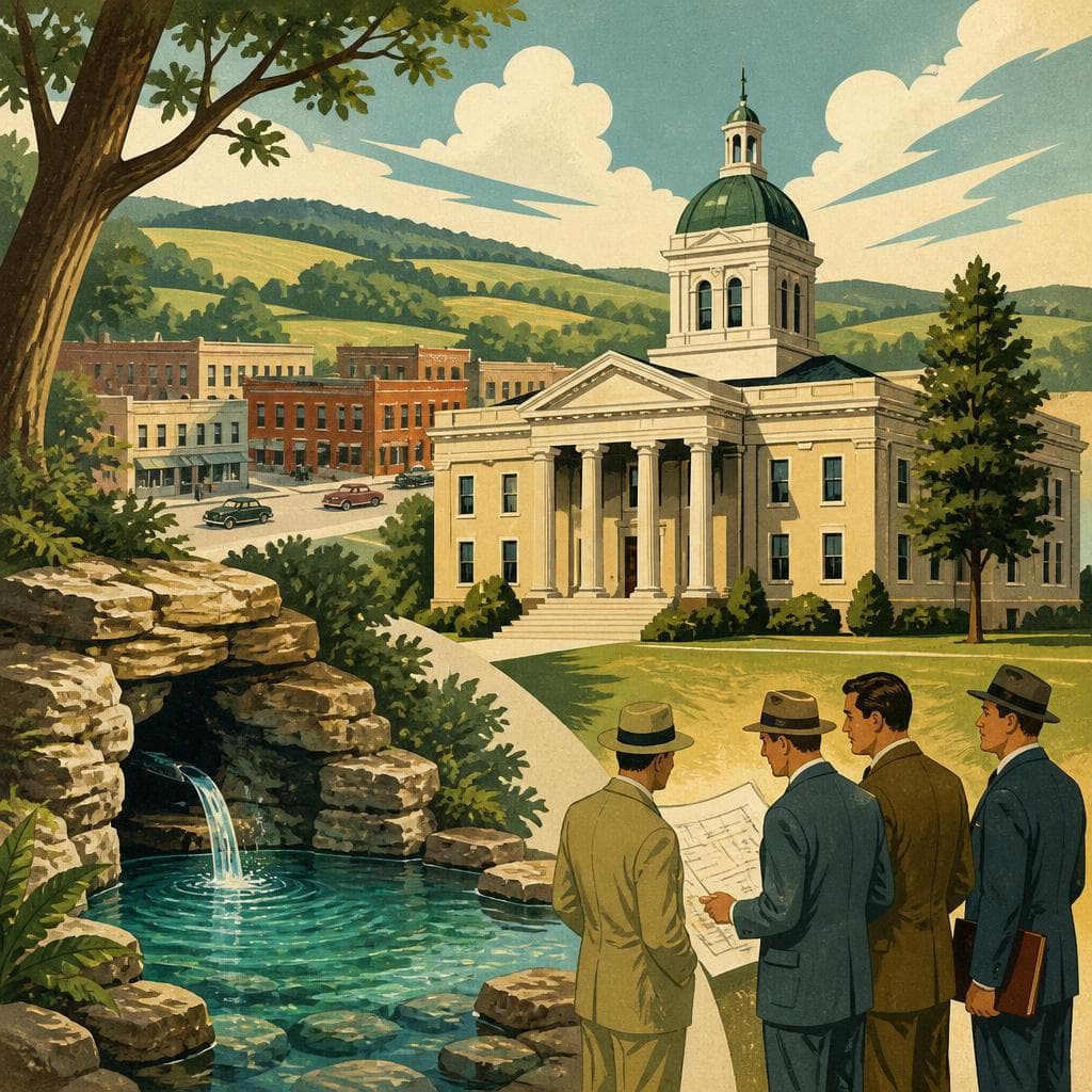 Cover art for Where a Cold Spring Became the County’s Center