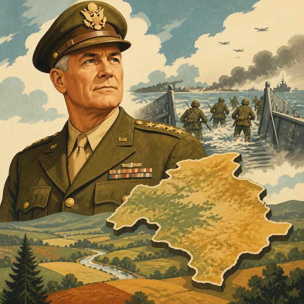 Cover art for The General Whose Name Stayed on the Map