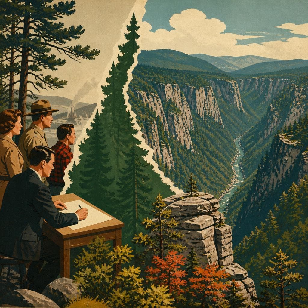Cover art for When Linville Gorge Entered the Wilderness System