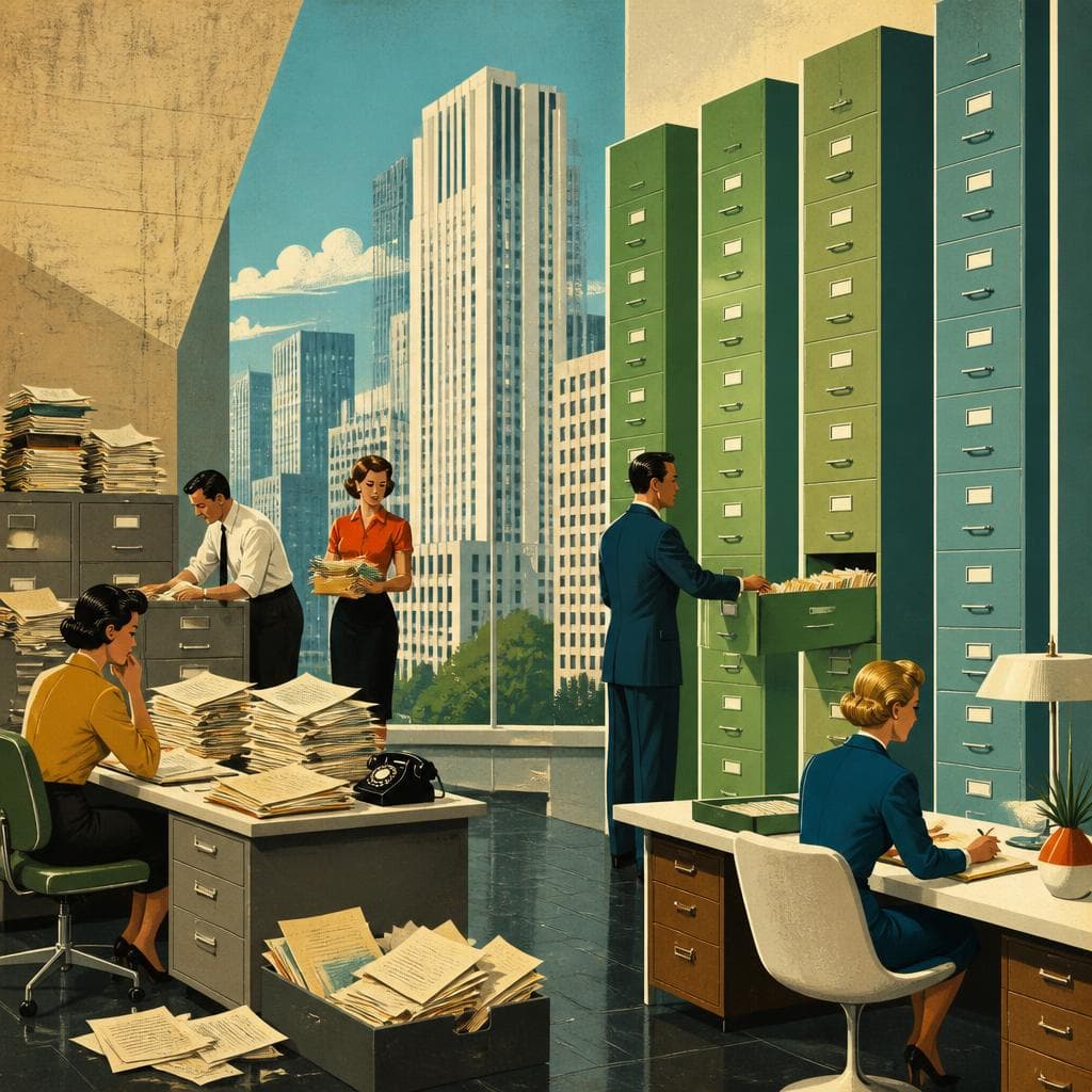Cover art for When Paperwork Went Vertical