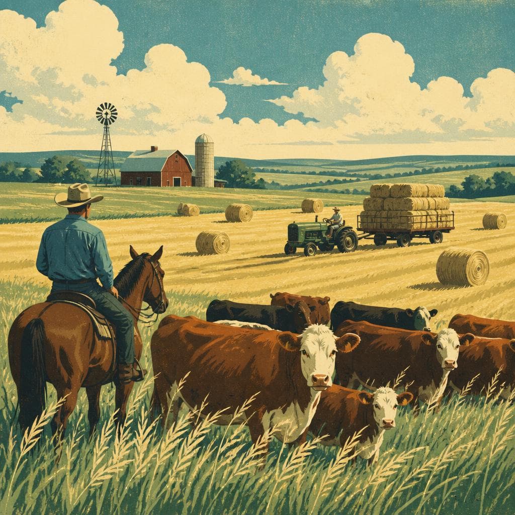 Cover art for Where Grass, Hay, and Beef Shape Logan County