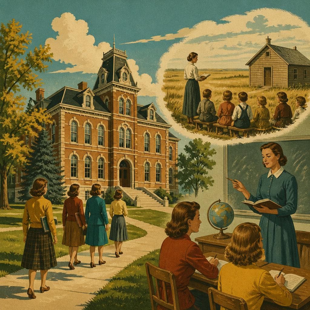 Cover art for Old Main and a New State’s First Lesson