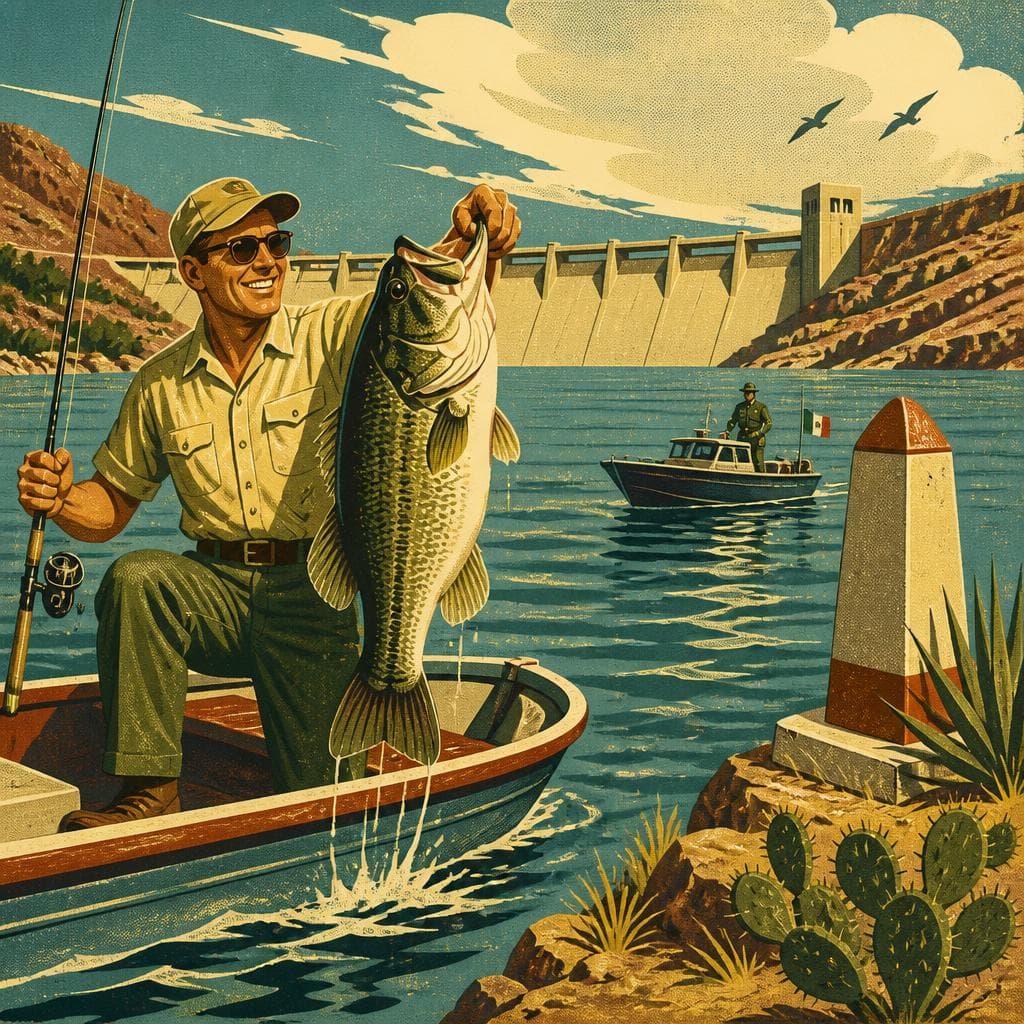 Cover art for When Falcon Lake Became Bass Fishing’s Border Legend