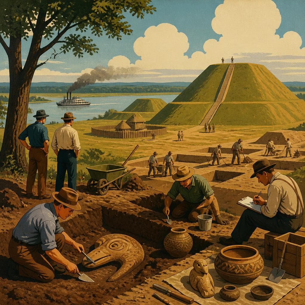 Cover art for When Spades Opened Angel Mounds