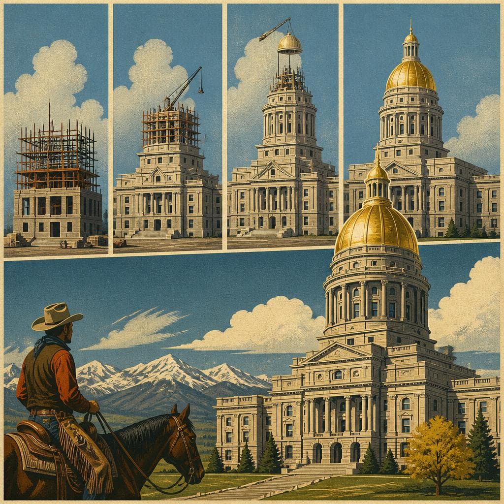 Cover art for When Wyoming Built Itself a Capitol