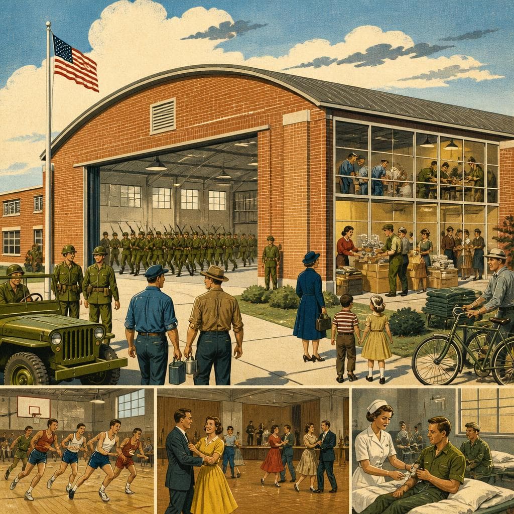 Cover art for One Roof for Drill, Relief, and Town Life
