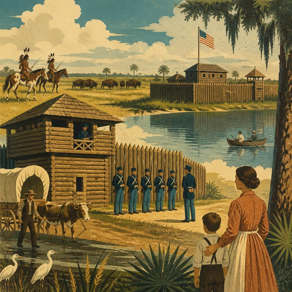 Cover art for Where Florida Was Prairie and War