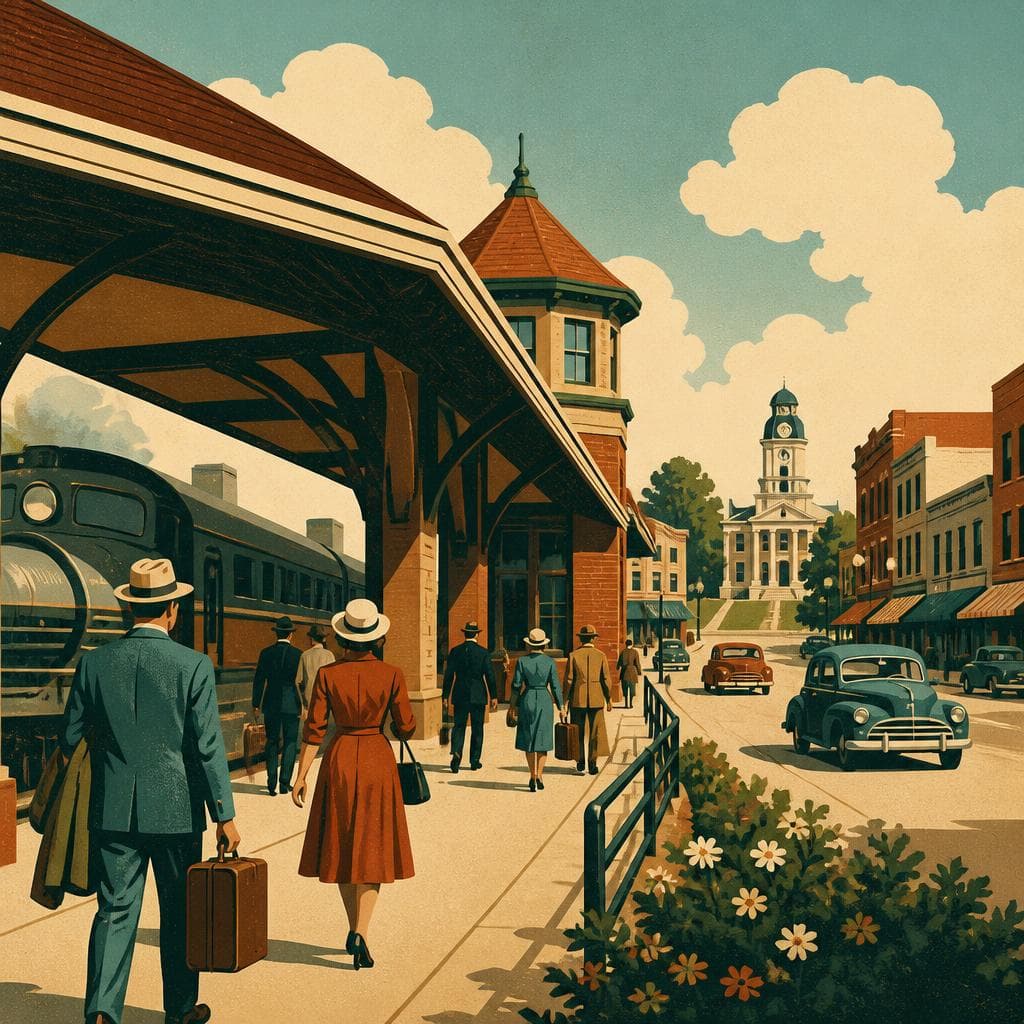 Cover art for The Depot That Opened Onto Downtown