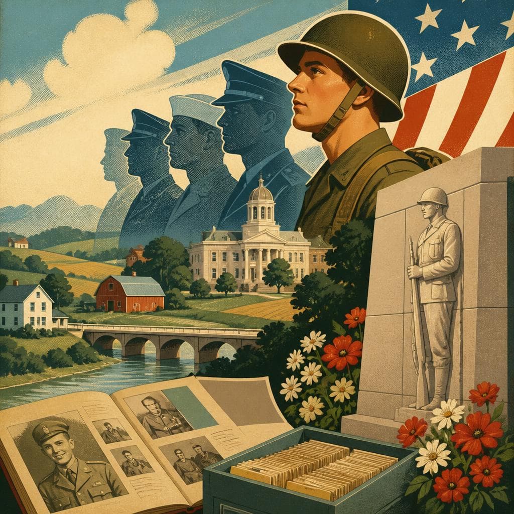 Cover art for When a Small County Answered the Roll