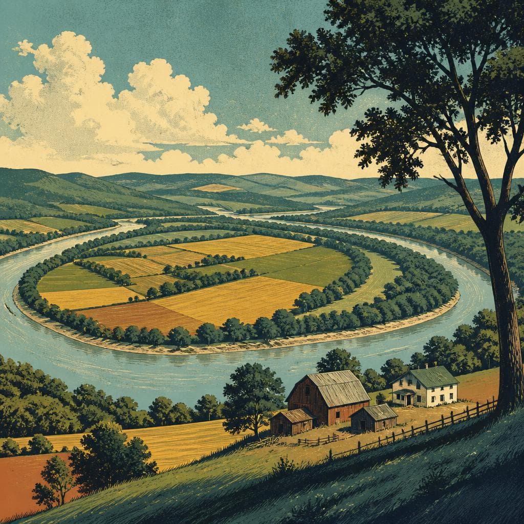 Cover art for Where the River Made Kentucky Bend