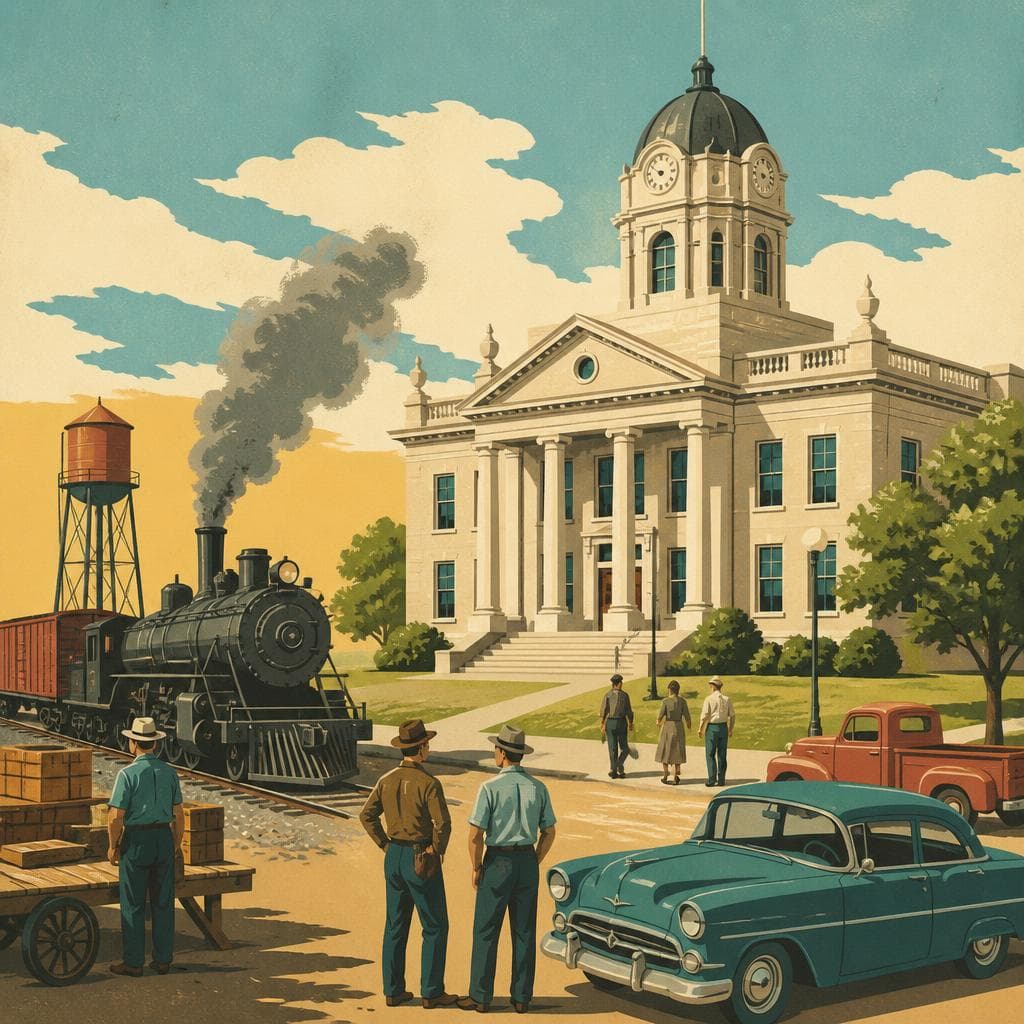 Cover art for Where Cotulla Learned to Look Like a County Seat