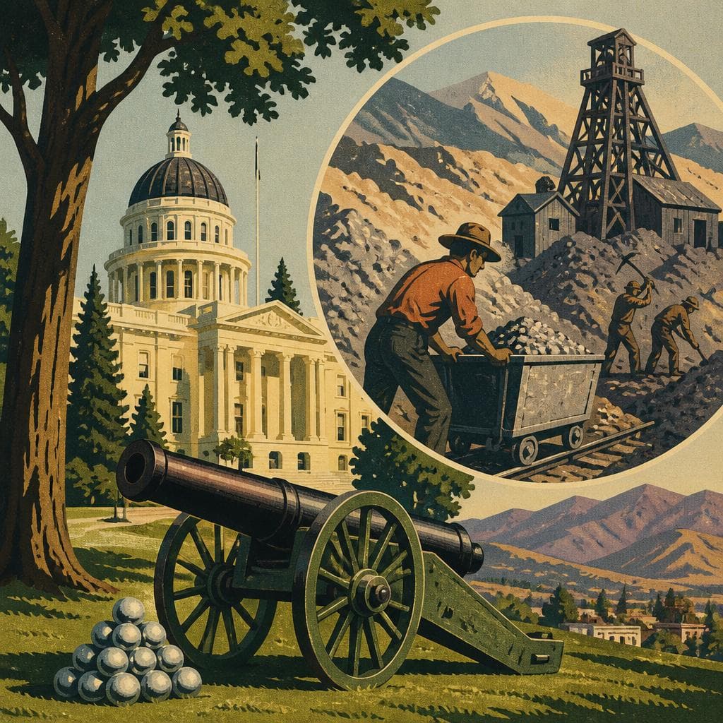 Cover art for A Cannon on the Lawn, an Echo of Silver