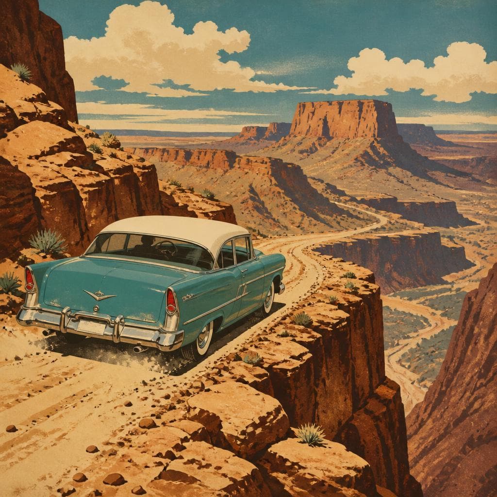 Cover art for Where the Fast Road Turned Dangerous
