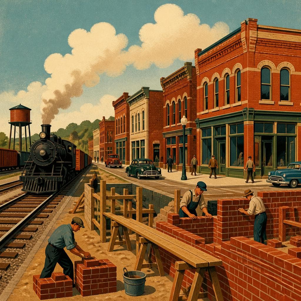 Cover art for Brick Dreams Beside the Tracks