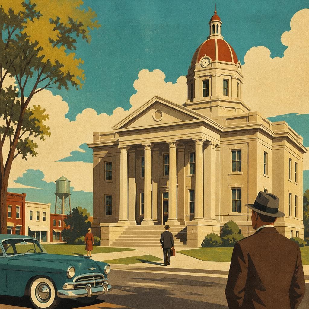 Cover art for A Courthouse Built to Mean Business
