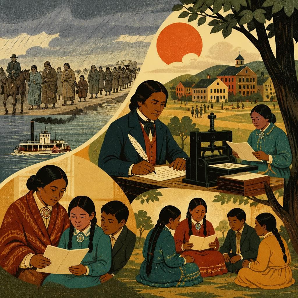 Cover art for How Cherokee Writing Found a New Home in Tahlequah