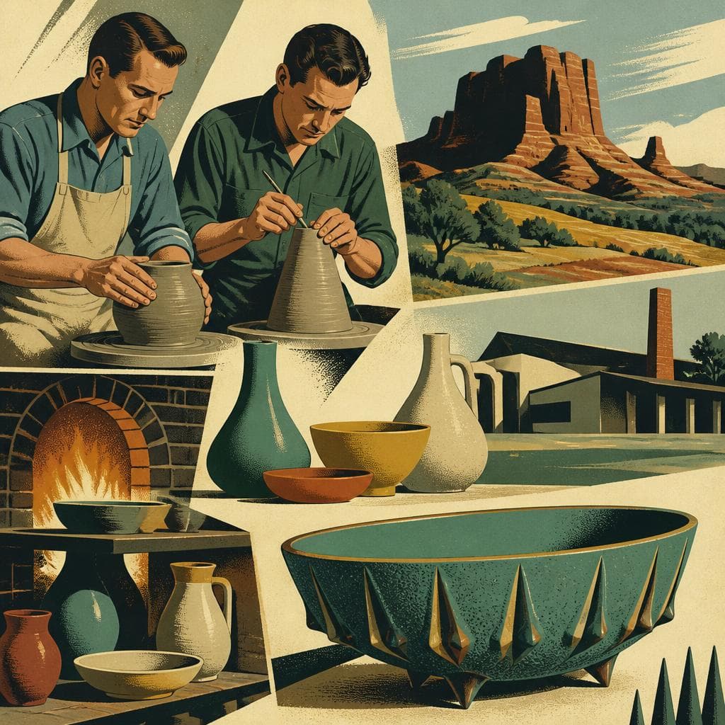 Cover art for Where Useful Stoneware Turned Wild