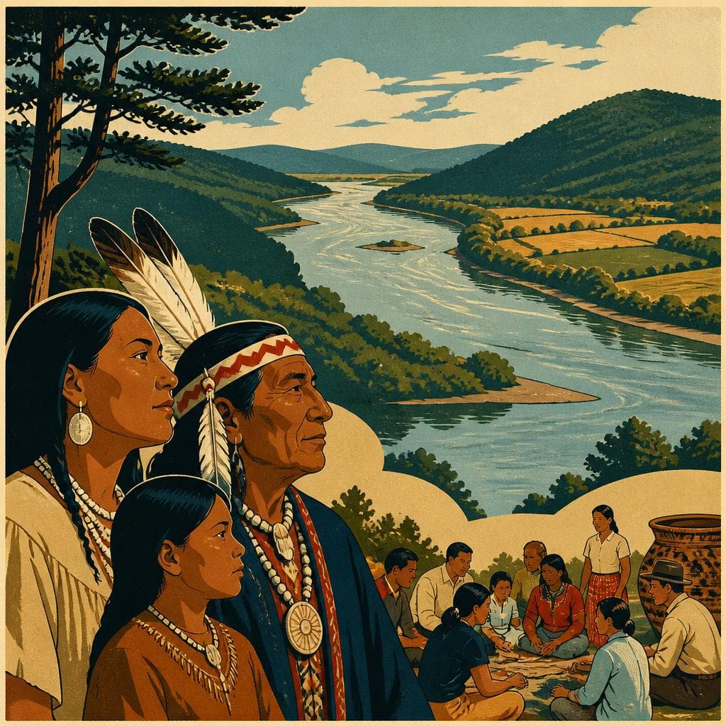 Cover art for The Name on the River, the People Still Here