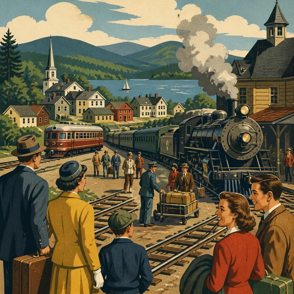 Cover art for Where the Railroad Made a Border Village Feel Worldly