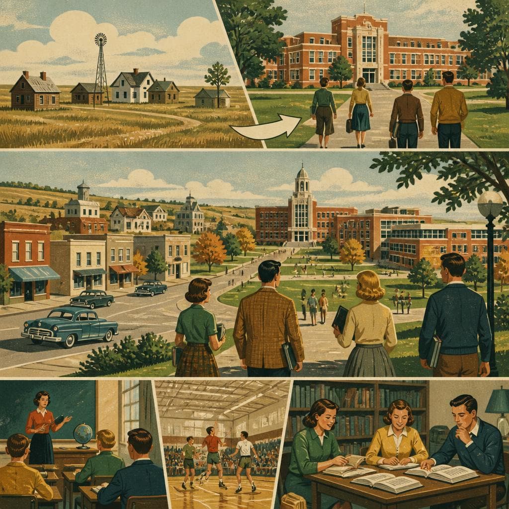 Cover art for How a Prairie Town Became a Campus Town