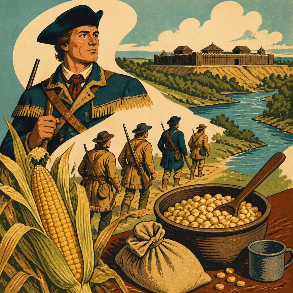 Cover art for Parched Corn and the Road to Fort Sackville
