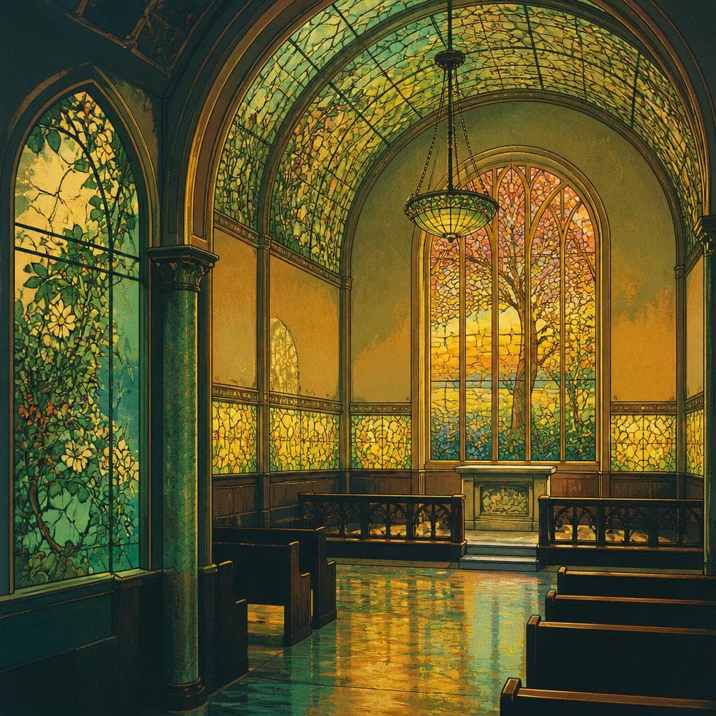 Cover art for Where Tiffany Made the Whole Room Glow