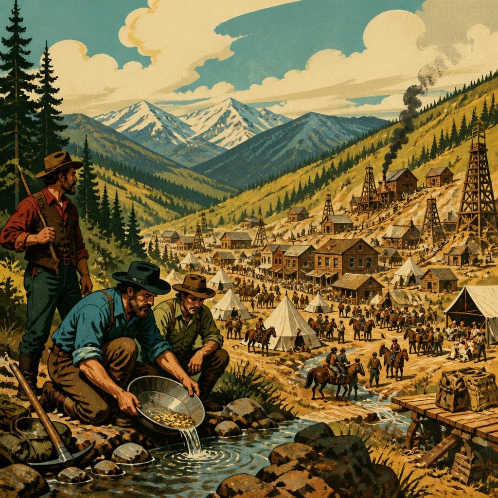 Cover art for When Gold Turned Alder Gulch Overnight