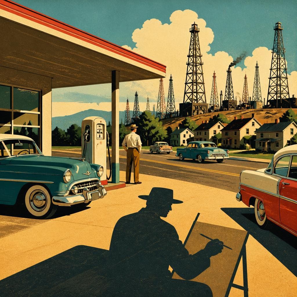 Cover art for A Route 66 Stop with a Waite Phillips Shadow