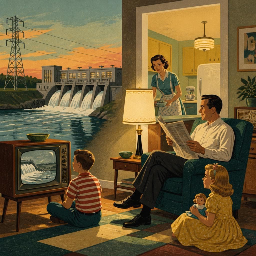 Cover art for When River Power Reached a Family Home
