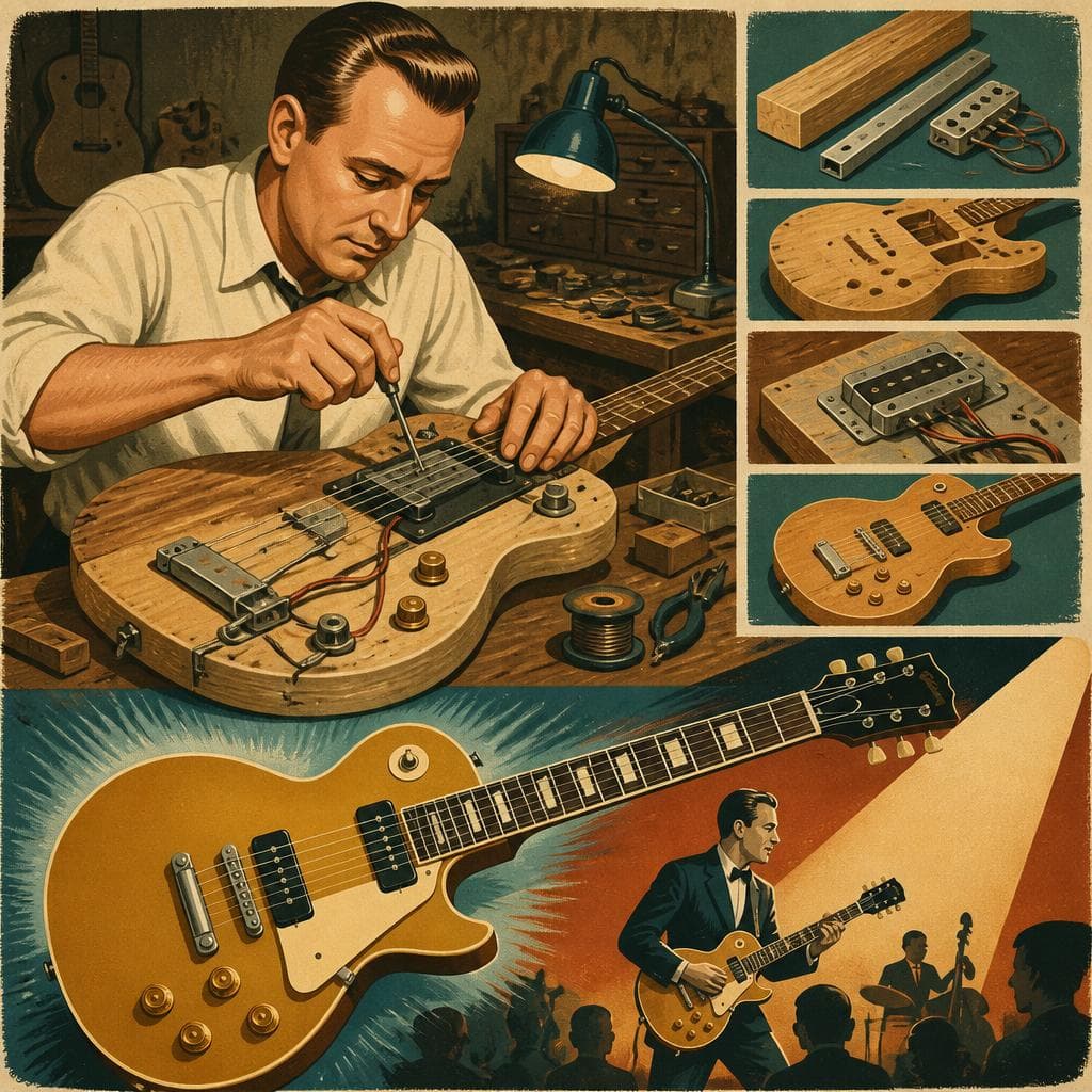 Cover art for How Les Paul Built a Guitar Out of a Problem