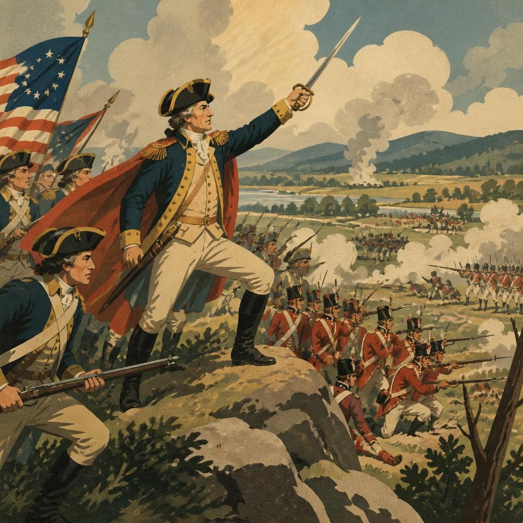 Cover art for The Charge at Bemis Heights