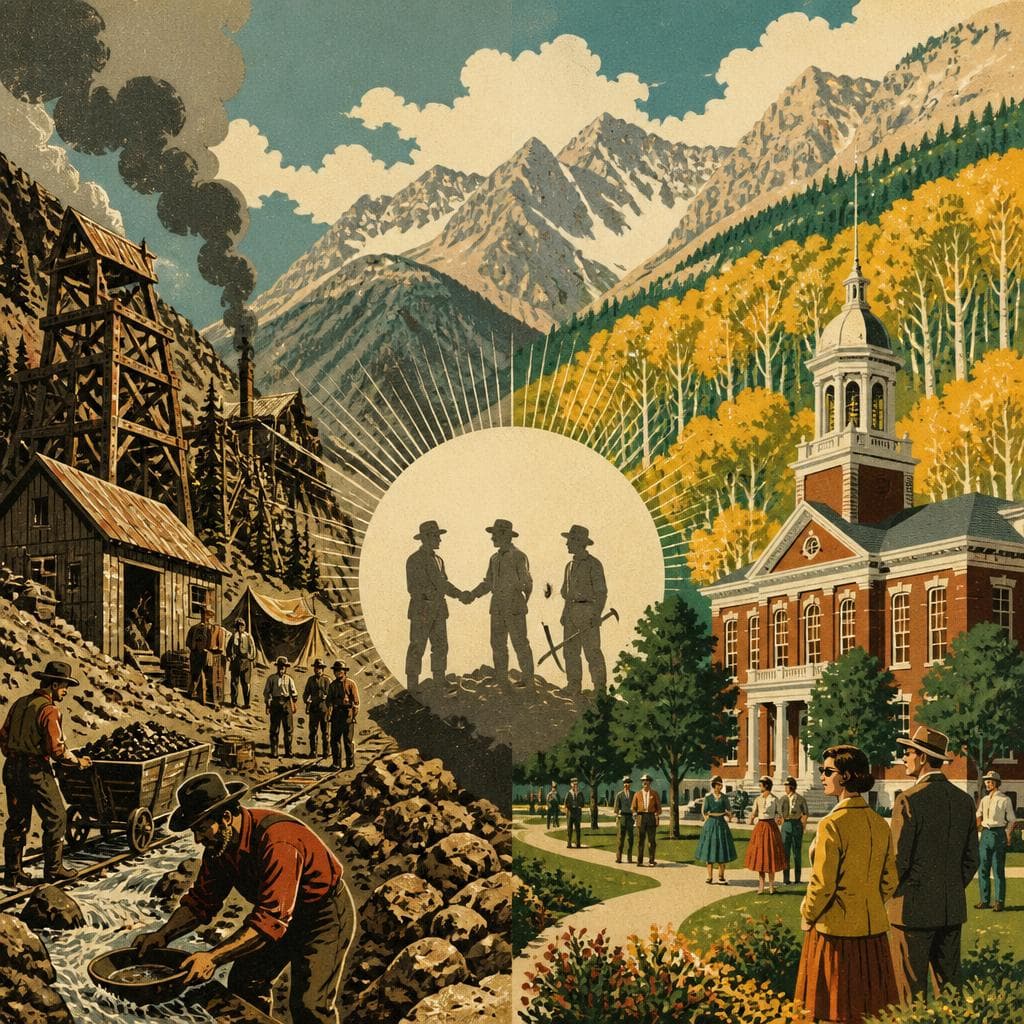 Cover art for When Silver Gave Aspen a County