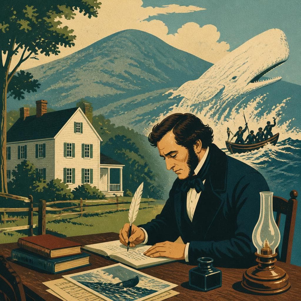 Cover art for Where Melville Faced the Mountain