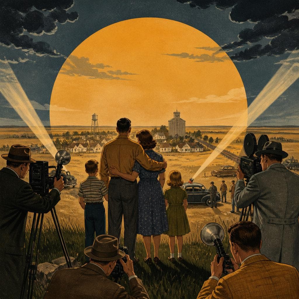 Cover art for When Holcomb Became the Center of Kansas