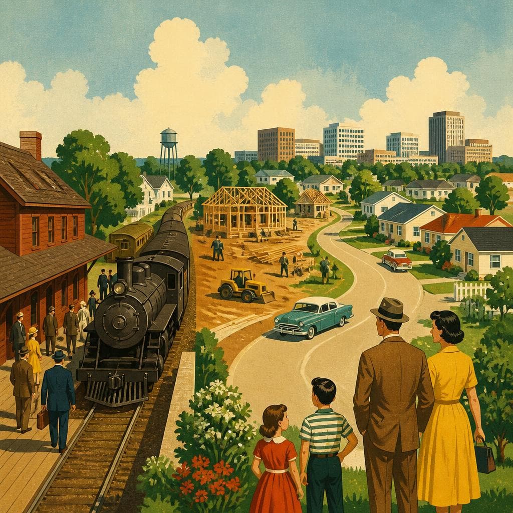 Cover art for From Madison Station to a Modern Suburb