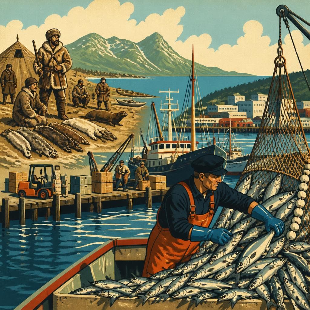 Cover art for Where Furs Gave Way to Fish