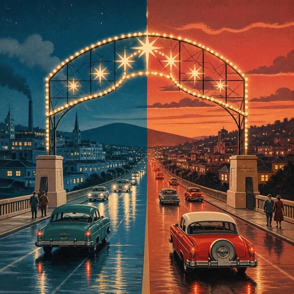 Cover art for The Sign That Spans a State Line