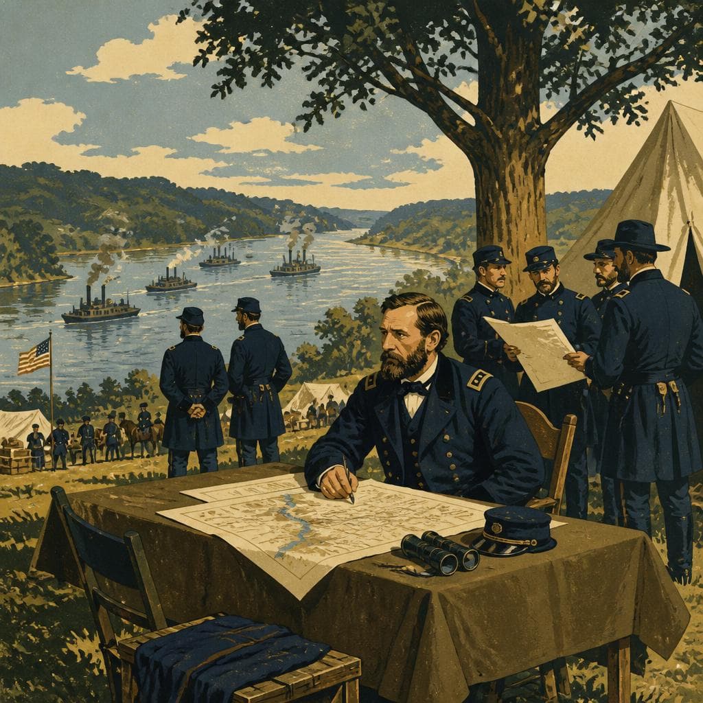 Cover art for Where Grant Ran the War by the Water