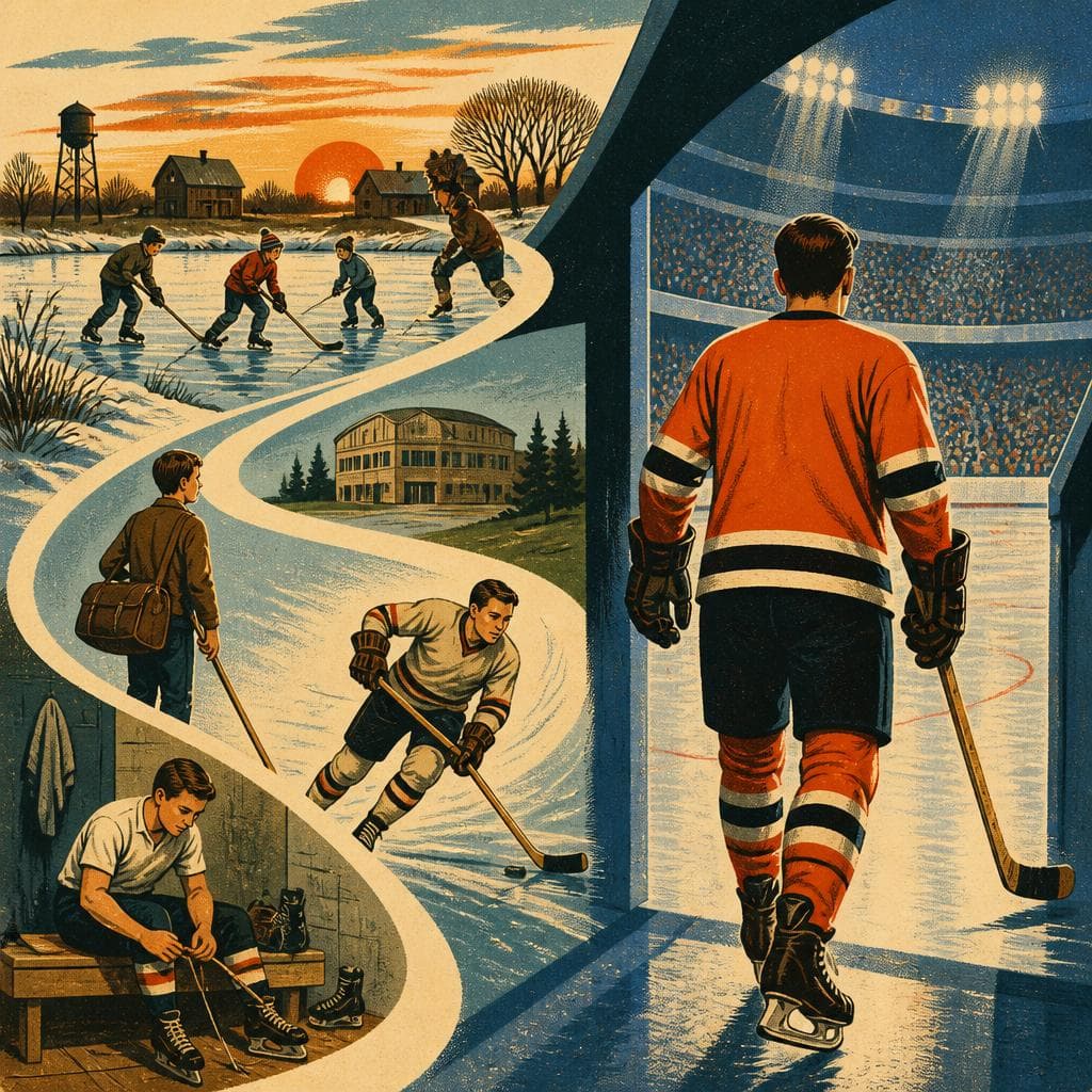 Cover art for From Moorhead Ice to the NHL