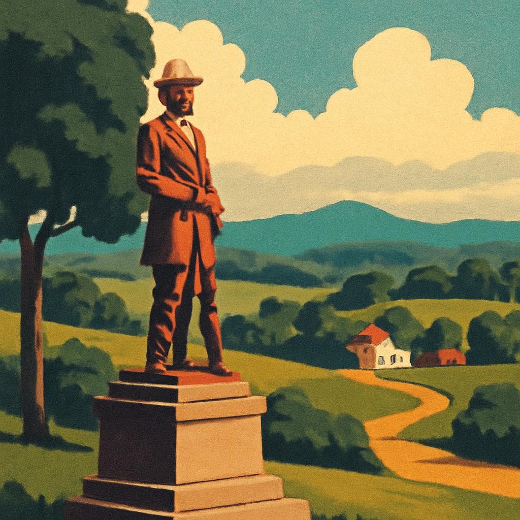 Cover art for A County Named After the War