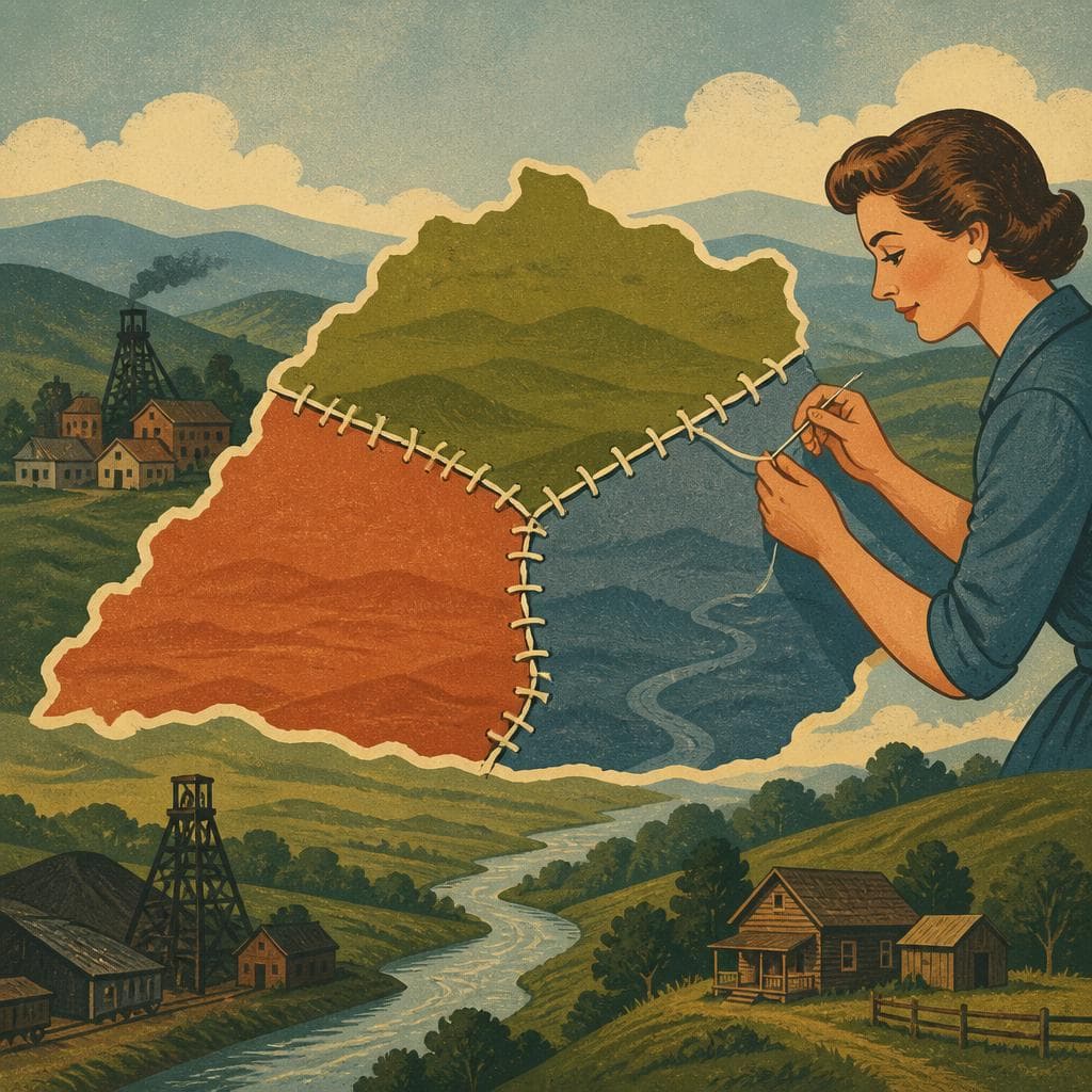Cover art for A County Sewn From Three Others