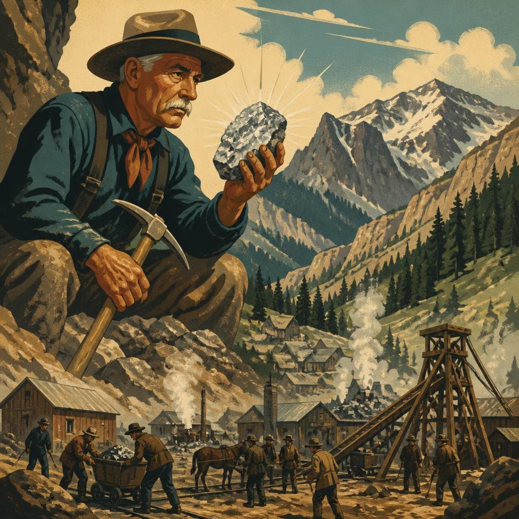 Cover art for The Strike That Put Creede on the Map